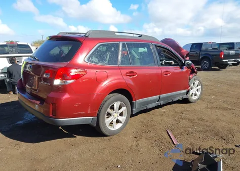 2014 Subaru Outback 2.5I из США, поврежденный, VIN 4S4BRCAC3E3261827